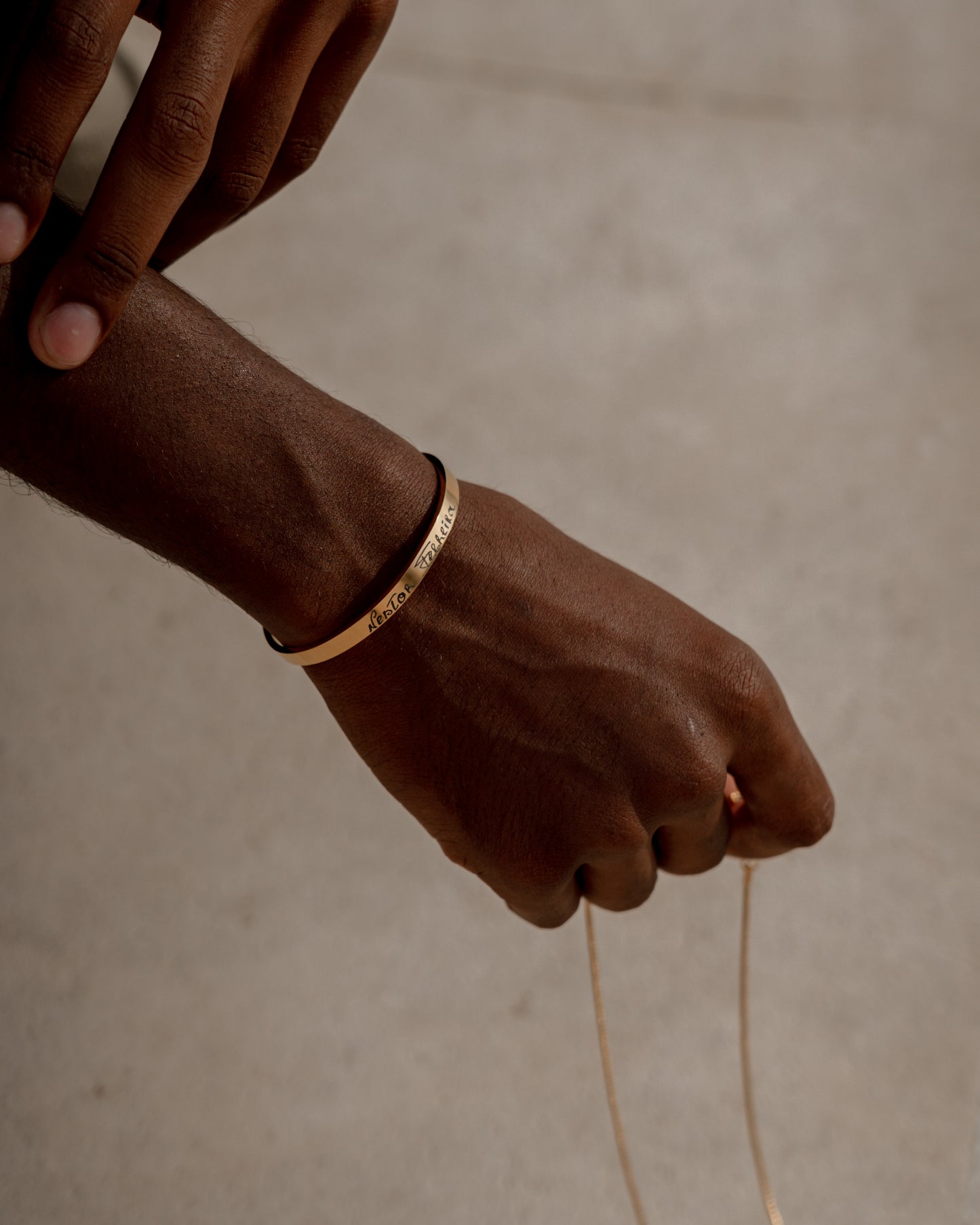 Pulseira ÉTERNEL (Manuscrito/Fotogravação)